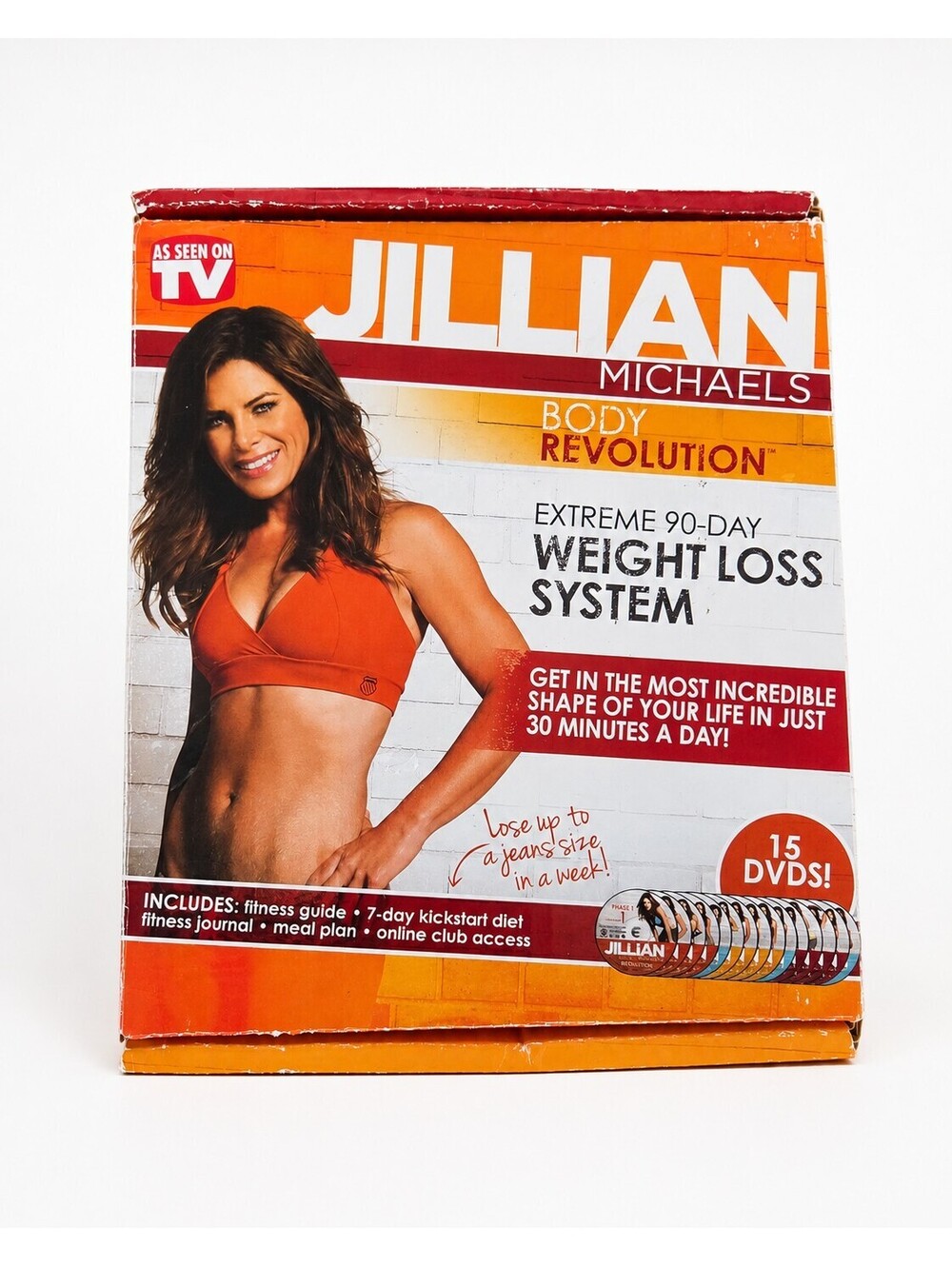 Jillian Michaels Body Revolution Complete Set 15 DVD Box 90 Day Workout